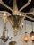 Murano Gold 8 Arm Chandelier For Sale - Image 4 of 10