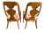 Vintage Biedermeier Style Upholstered Arm Chairs by Drexel Heritage - a Pair For Sale - Image 12 of 12