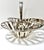 Silver Vintage Silverplate Openwork Swing-Handle Serving Baskets, Pair For Sale - Image 8 of 10