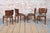 Vintage Art Deco Chairs in Beech and Walnut Veneer, Czech, 1920s, Set of 4 For Sale - Image 9 of 17