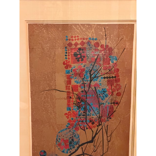 1979 Lebadang “Joyeux” Signed e.a. Artist’s Proof Serigraph, Framed With Documentation For Sale - Image 13 of 14