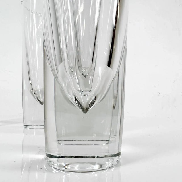 1980s Carlo Moretti Bullet Cocktail Glasses Set of Four Italy For Sale - Image 4 of 7