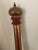Red Giant Size Vintage Mid 20th Century Italian Wood & Brass Pepper Mill For Sale - Image 8 of 12