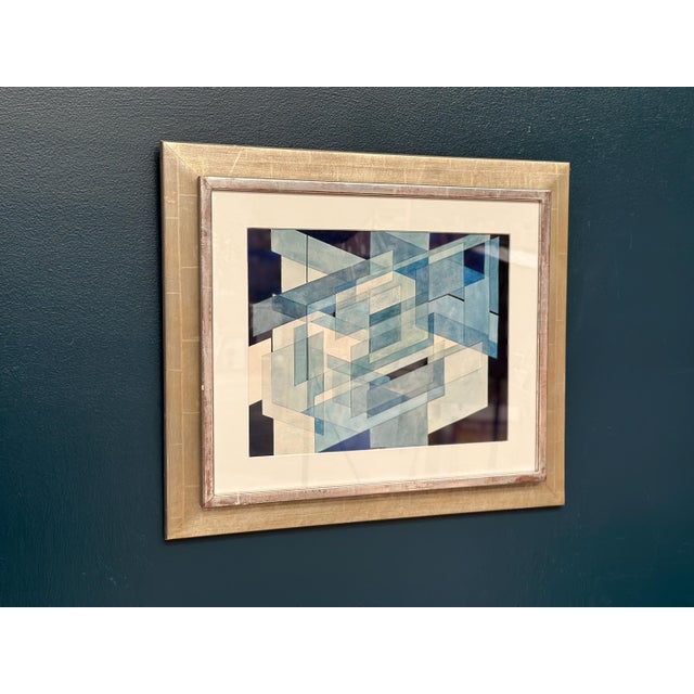 Carl Hampus Sergeant, Abstract, 1985, Mix Media on Paper, Framed For Sale - Image 18 of 18