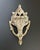Early 20th Century Vintage Solid Brass Neoclassical Door Knocker With Figural & Urn Motifs For Sale - Image 5 of 5