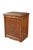 American Antique Neoclassical Edwardian Walnut Singer Parlor Cabinet Dry Bar Console 30" For Sale - Image 3 of 18