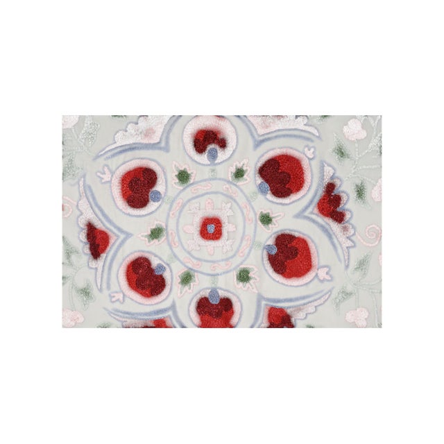 Uzbek Suzani Pillow Cover Elevate your home decor with our Turkish Suzani Pillow Cover, featuring exquisite vintage Uzbek...