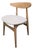 Mid 20th Century MCM Beachwood Hans Wegner Style Chair For Sale