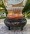 Cream Large Meiji Japanese Gilt Porcelain Samurai Vase with Stand, 1880 For Sale - Image 8 of 18