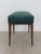 Italian Bench in Wood and Green Velvet, 1950s For Sale - Image 4 of 10