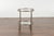 Italian Oval Midcentury Steel Trolley with Pierced Gallery and Mirrored Shelves For Sale In Atlanta - Image 6 of 12