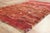 Red Vintage Azilal Boucherouite Moroccan Rug, 05'02 X 07'04 For Sale - Image 8 of 10