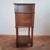 French Oak Side Table with Marble Top, 1900s For Sale - Image 4 of 15