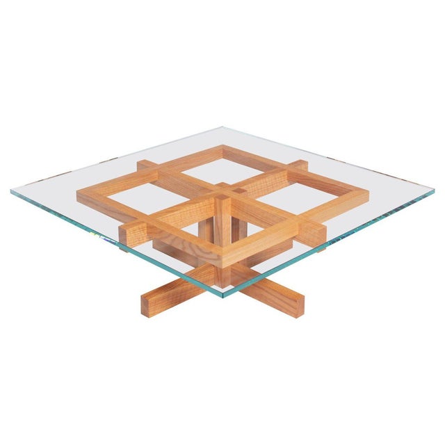Red Ray Kappe RK10 Coffee Table in Red Oak by Original in Berlin, Germany, 2020 For Sale - Image 8 of 8