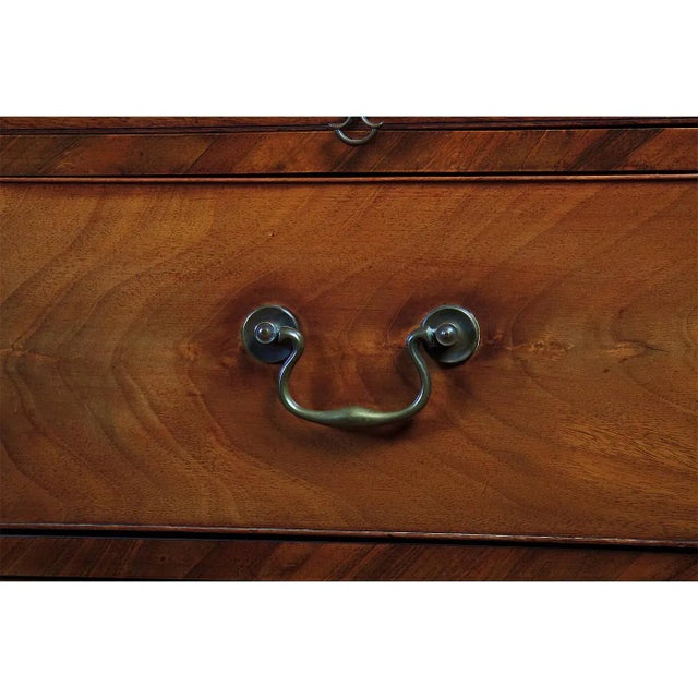 Brown Late 18th Century George III Mahogany Chest in Chest For Sale - Image 8 of 12