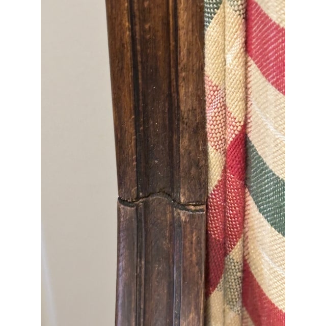 Early 20th Century French Louis XVI Style Square Back Hand-Carved Wood Armchairs - A Pair For Sale - Image 17 of 18