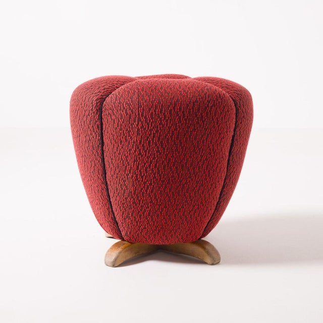 1950s Tulip Ottoman by Jindřich Halabala, 1950s For Sale - Image 5 of 10