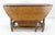 Wood Solid Tiger Oak Oval Drop Leaf Gate Leg Dining Table Clean! For Sale - Image 7 of 18