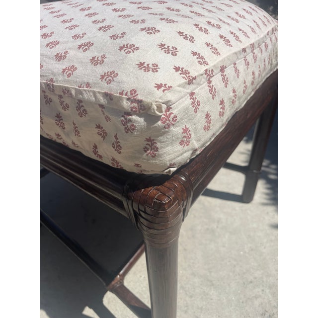 McGuire Leona Loop Back Dining Chairs, Set of Eight For Sale - Image 12 of 16