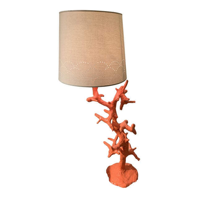 Mid-Century Artisan Made Lamp From Paris For Sale
