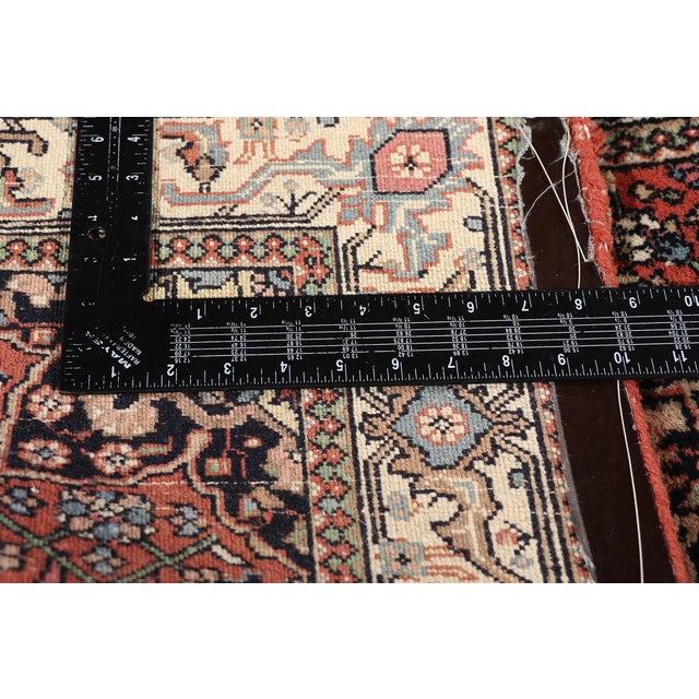 Textile Vintage Indian Bijar Rug Runner, 02'07 X 09'11 For Sale - Image 7 of 10