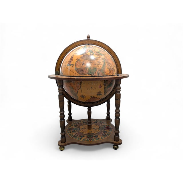 Floor-Standing Bar Globe from Dedalo For Sale - Image 12 of 12