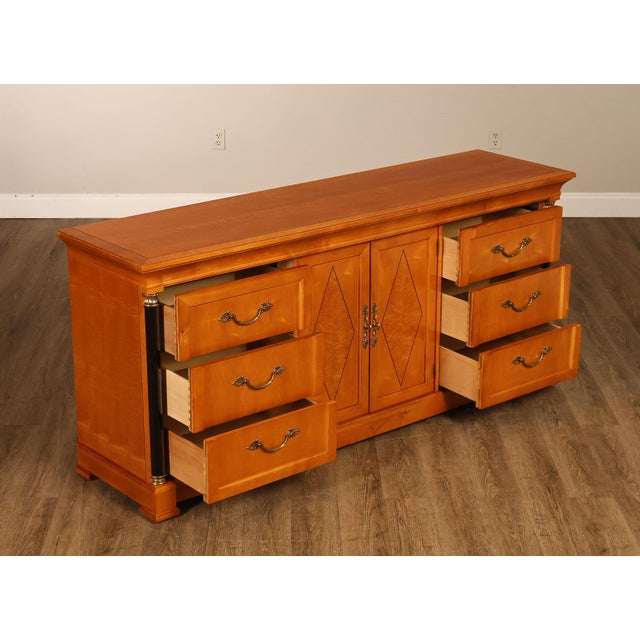 Thomasville Thomasville Grand Classics Biedermeier Style Maple Dresser For Sale - Image 4 of 18