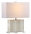 Designs from vintage films sets in the 20th century’s modern metropolis’ inspired this modern table lamp. a interior...