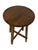 2020s Arts and Crafts / Mission Style Oak Round End Table For Sale - Image 5 of 10