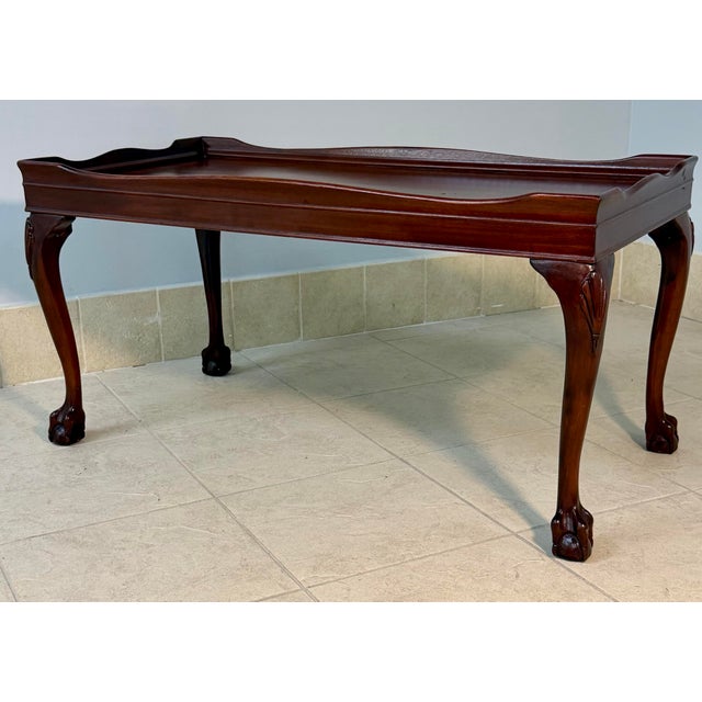 Early 20th Century Early 20th Century Mahogany Tea Table For Sale - Image 5 of 6