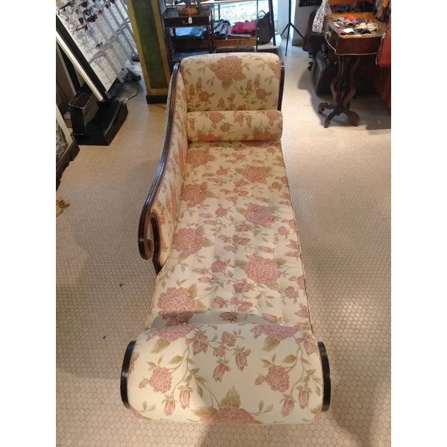 Wood Solid Walnut & Bronze Daybed, Late 1700s For Sale - Image 7 of 18