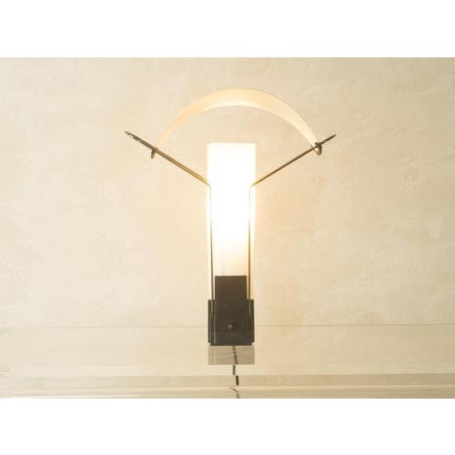 Palio Table Lamp, Arteluce accomplished design: perfect proportions and discernible attention to detailhigh-quality...