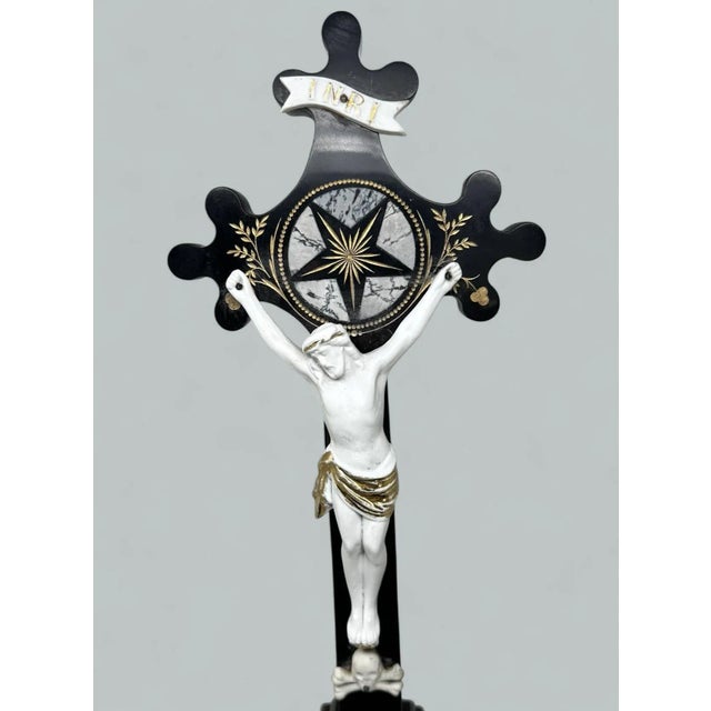 An Exceptionally Fine Museum Quality Example of a Well Cast Parian (unglazed porcelain) Figure depicting Jesus Christ...