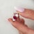 Contemporary Gia Certified 2 Carat Pigeon Blood Burma Ruby Platinum Ring, Size 6.25 For Sale - Image 3 of 12