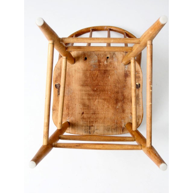 Antique Windsor Style Bow Back Dining Chair For Sale - Image 14 of 14