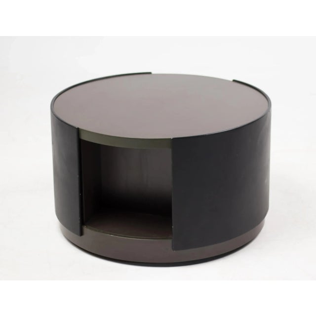 Animal Skin T128 Revolving Cabinet by Osvaldo Borsani For Sale - Image 7 of 11