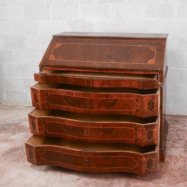 Antique Secretaire in Wood, 1800s For Sale - Image 9 of 18