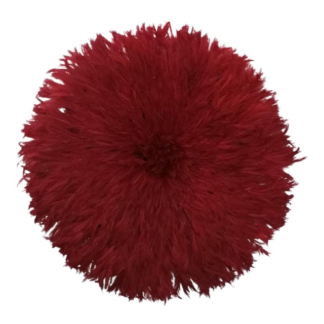 Juju Hat Red of 39" - 100 Cm For Sale