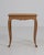 French Louis XV Oak Side Table with Curved Legs, 20th Century For Sale - Image 4 of 11