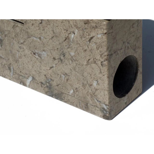 1960s Marble Vase by Angelo Mangiarotti for Knoll International, 1960s For Sale - Image 5 of 6