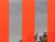 Fat Tuesday - 2 by Dan Kaufman | Archival Photo Print on Canvas of a tree by a lake with orange stripes For Sale - Image 4 of 5