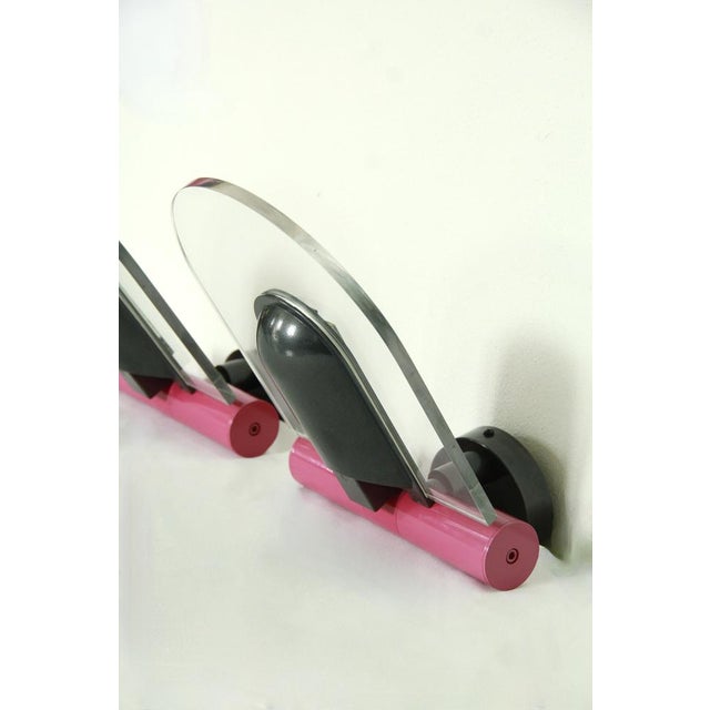 Bilumen Vintage Postmodern Wall Lamps from Bilumen, Italy, 1990, Set of 2 For Sale - Image 4 of 11