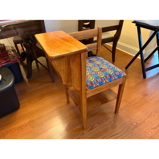 1950s Vintage Telephone Table For Sale - Image 5 of 6
