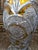 Glass Vintage Cut Crystal Vase with Silver Base, 1950 For Sale - Image 7 of 13