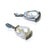 Bochic “Orient” Vintage Blue Sapphire & Pearl Earrings Set 18K Gold & Silver For Sale In New York - Image 6 of 7