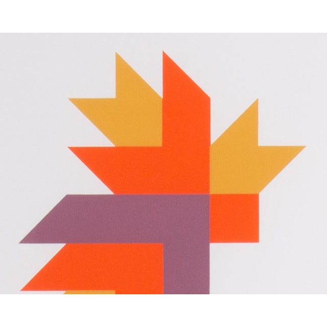 1990s 1995 “Konstruktion and Intuition” Serigraph Print by Anton Stankowski For Sale - Image 5 of 8
