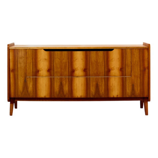 Walnut Sideboard by Tatra Nabytok, 1970s For Sale