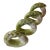 Vintage Ceramic Asparagus Napkin Rings - Set of 4 For Sale