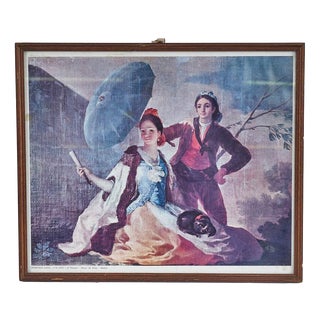 After Goya, The Parasol, 20th Century, Print For Sale