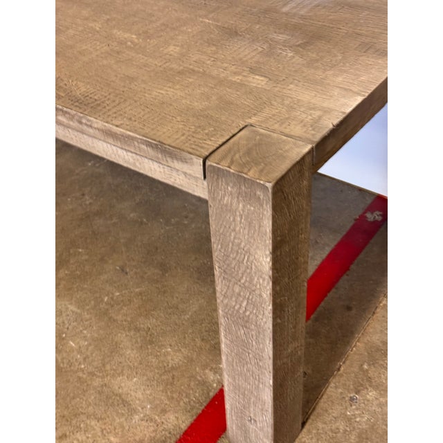 Nils Verhoeven for Restoration Hardware Parsons Dining Table For Sale - Image 9 of 10